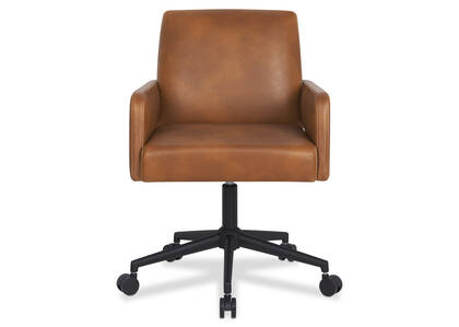 Fauteuil de bureau Roland -Saxton rhum