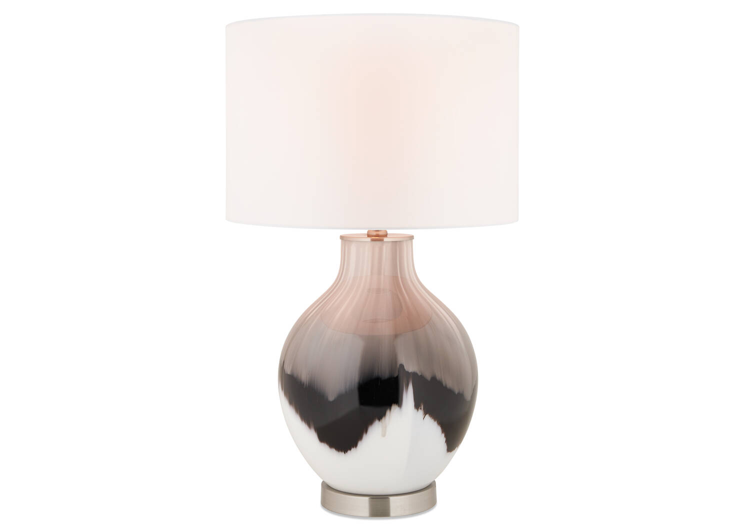 Selah Table Lamp Black/Grey
