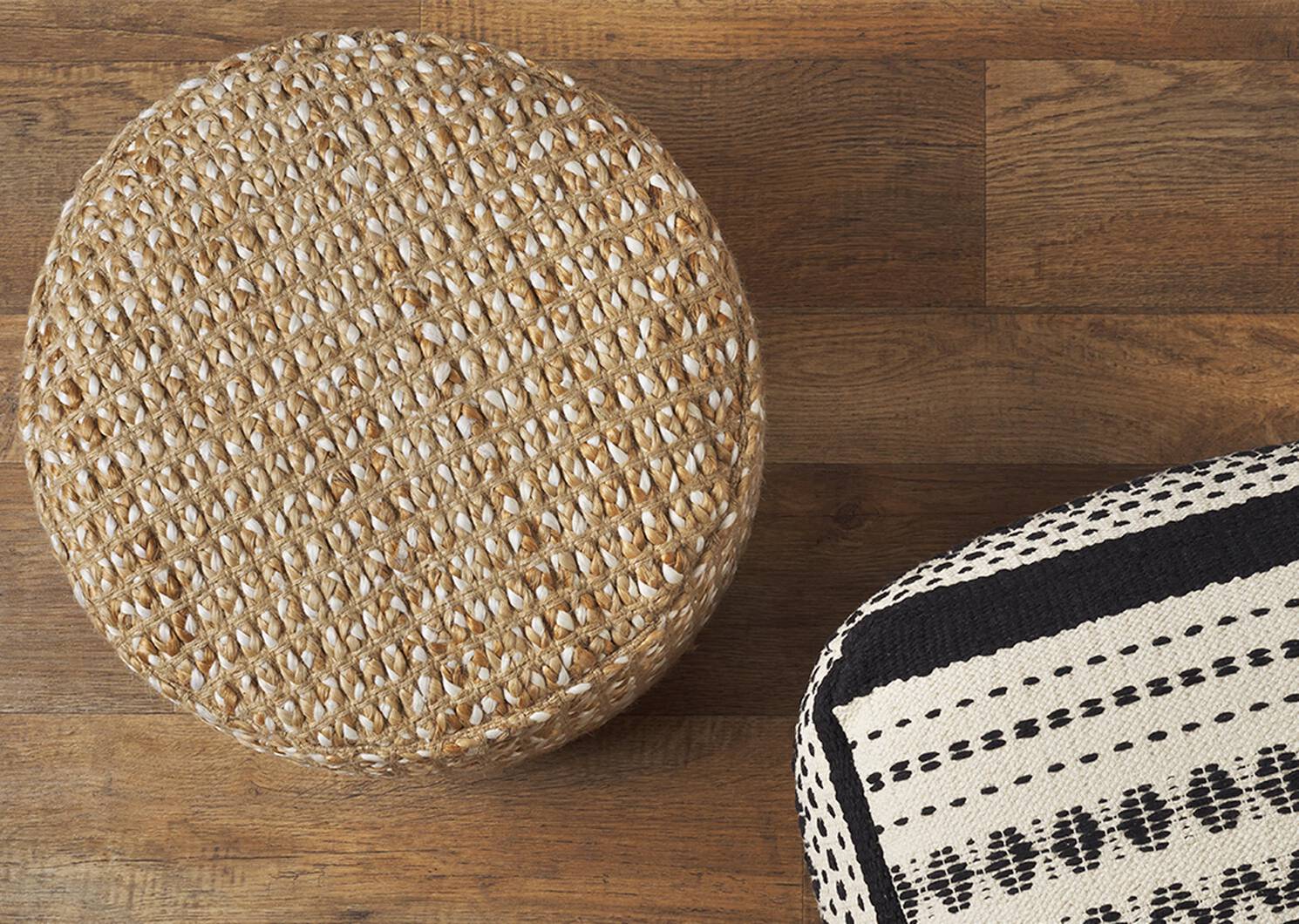 Rama Jute Pouf