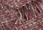 Betina Throw Merlot/Clay Pink