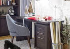 Gatsby Desk -Morel Acacia