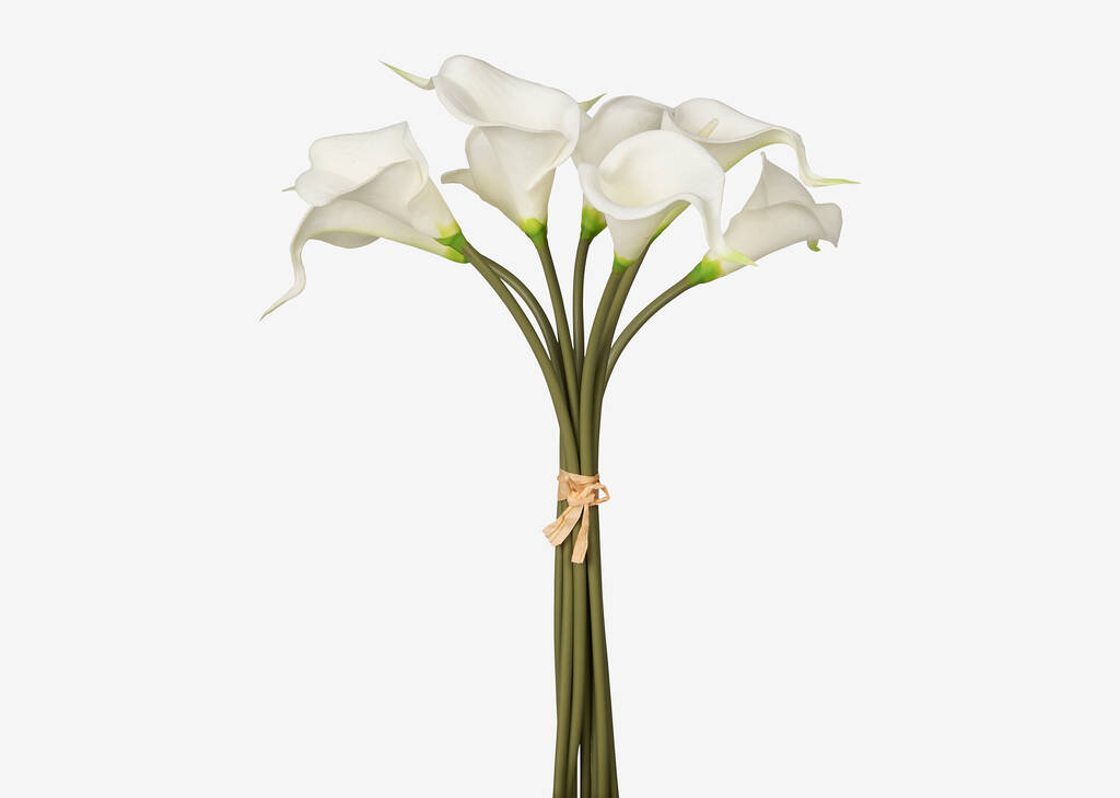 Bouquet de lis Berdine blancs