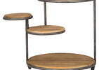 Yaletown Swingarm Side Table -Faded Pine