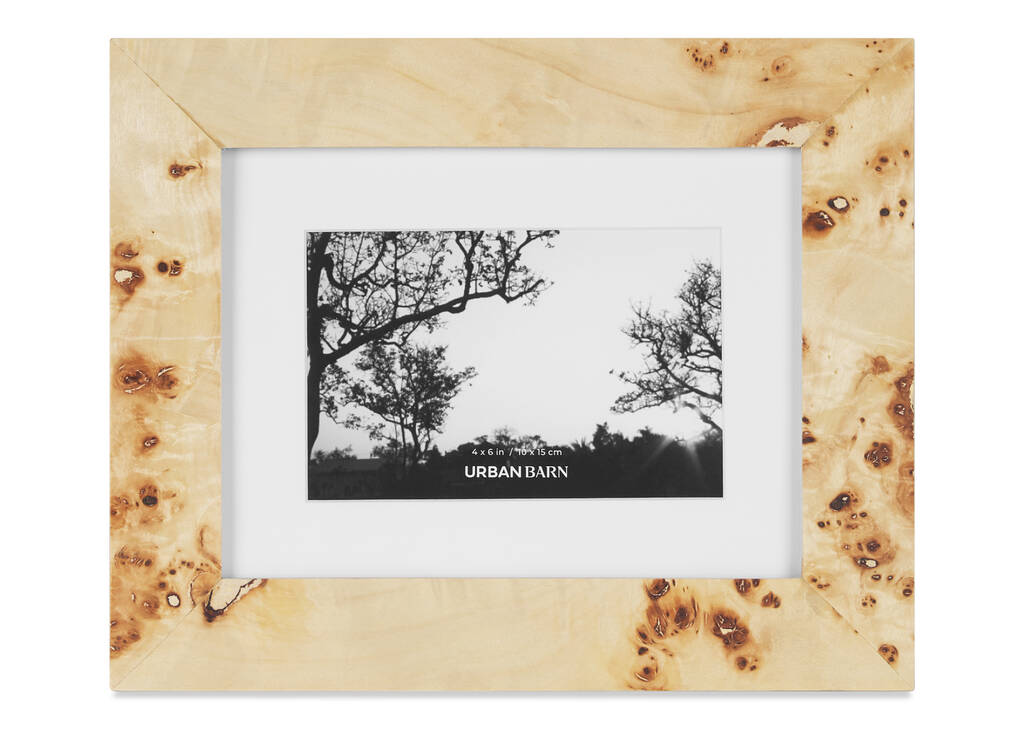 Oslo Burl Frame 4x6