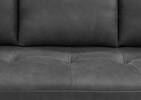 Lucca Leather Sofa -Attica Slate