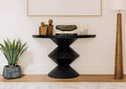 Table console Edgewood -Portica charbon
