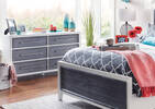 Marina Bay 6 Drawer Dresser -Skye Grey