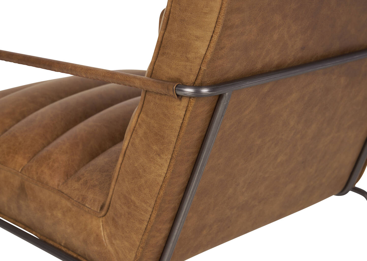 Damarco Leather Armchair -Alta Rum