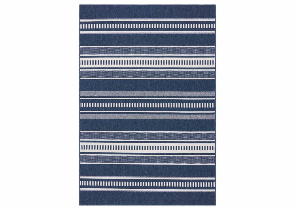 Tapis rayés Matira – Atl/ivoire