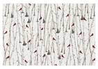 Cardinal Placemat Stone/Red