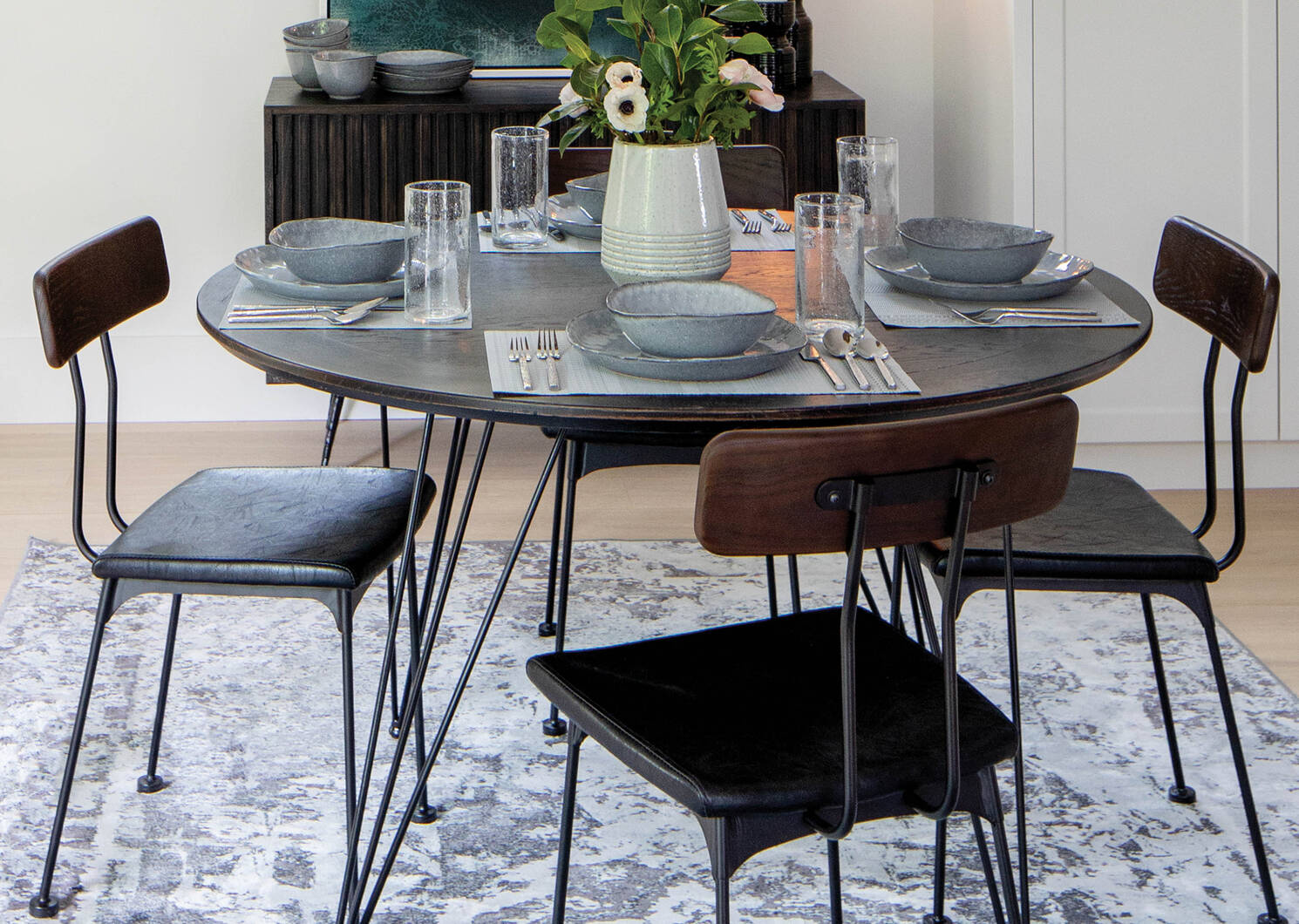 Angus Dining Table Willhelm Cafe Urban Barn