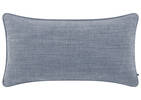 Coussin Bailey 12x22 bleu mer