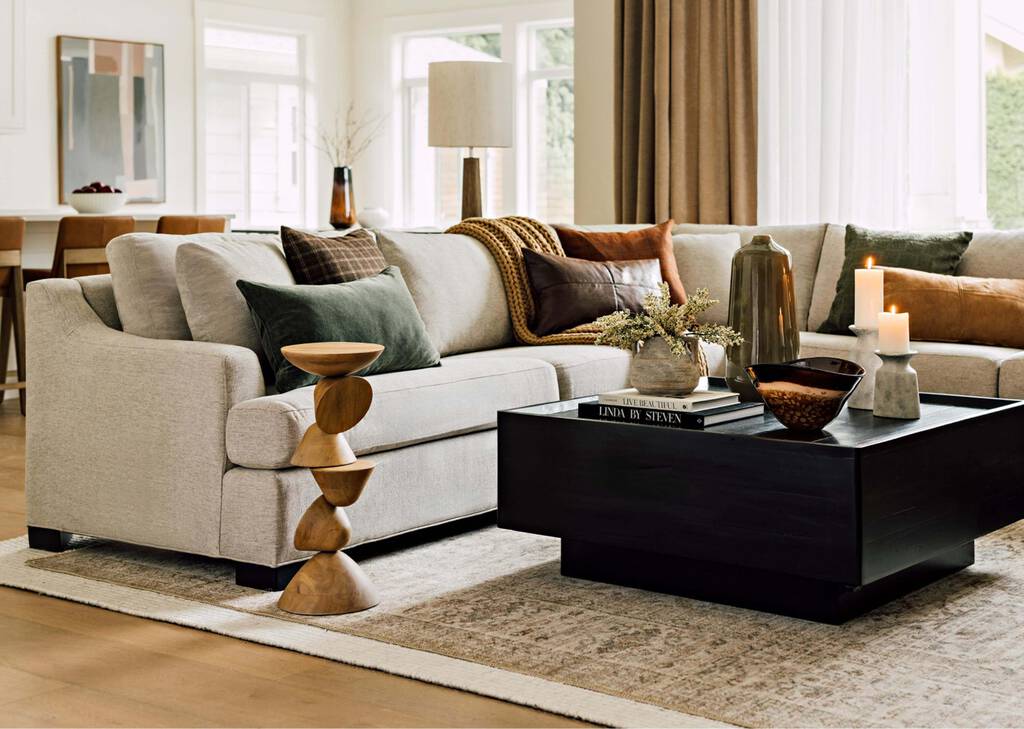 Alderson Custom Corner Sectional - Merit Dove