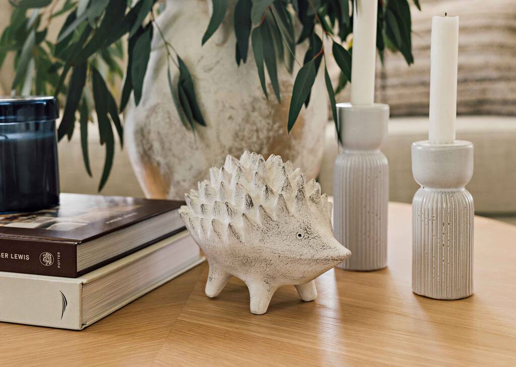 Resin Hedgehog Decor