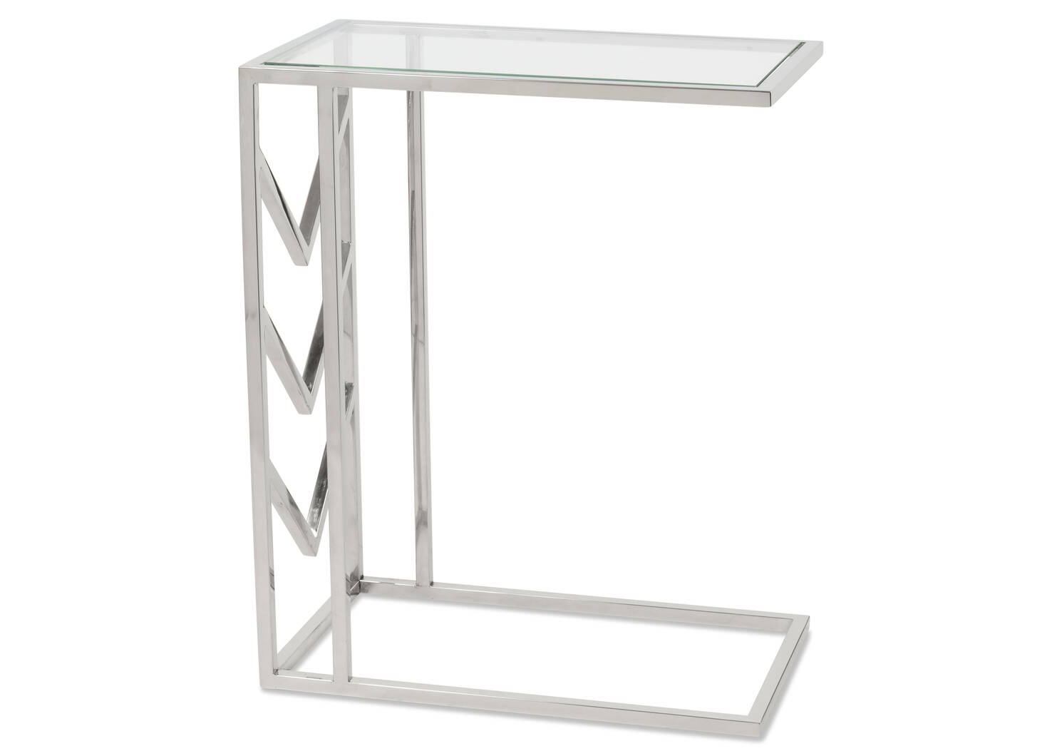 Table de bout Niagara -chrome