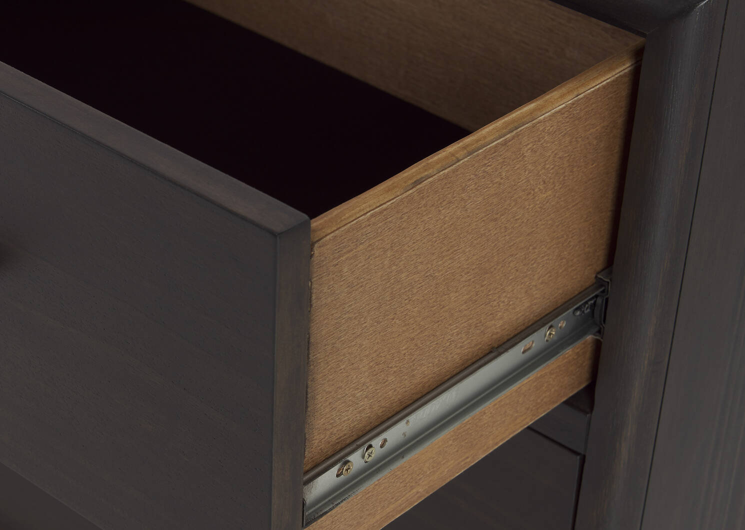 Luna Nightstand -Stone Cocoa