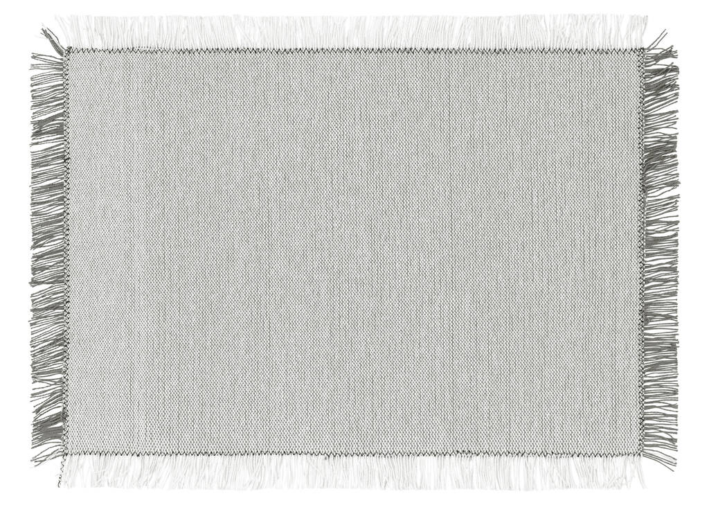 Calum Placemat Grey/White