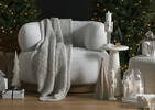 Winter Forest LED Cloche