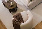 Fauteuil pivotant Viola -Chi naturel