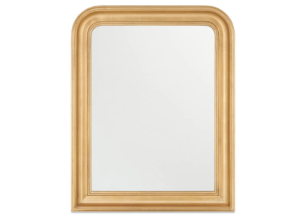 Miroir de cheminée Yvonne laiton antique