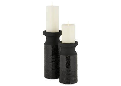 Primrose Candle Holders - Black