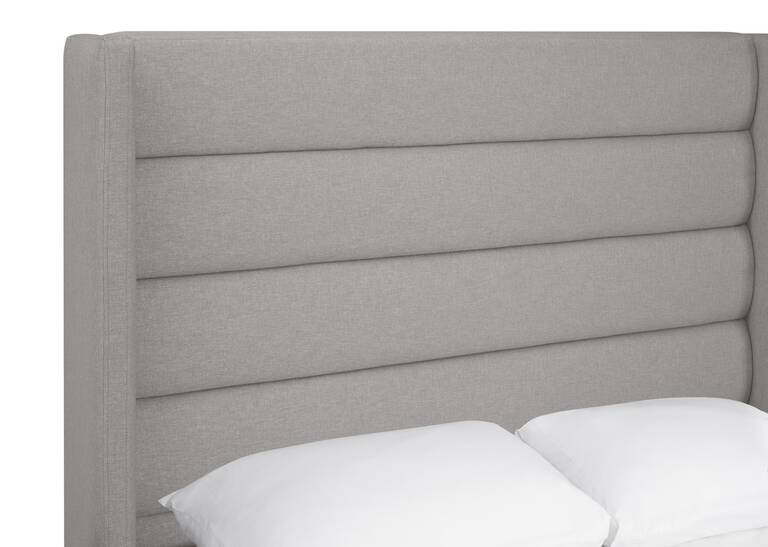 Rolston Custom Bed | Polo Grey | Urban Barn