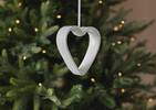 Fond Heart Ornament White