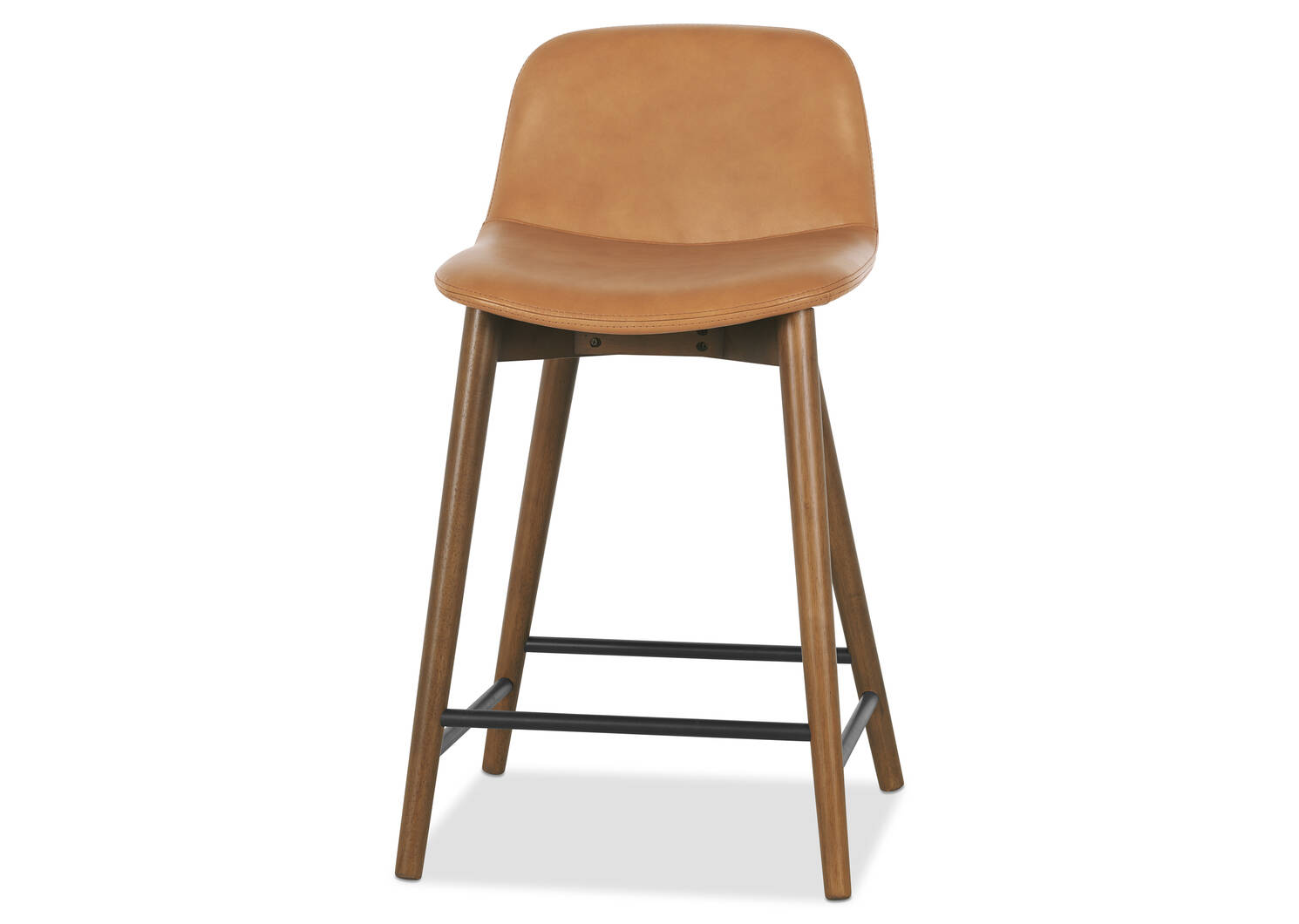 Decklyn Lthr Counter Stool -Olson Camel