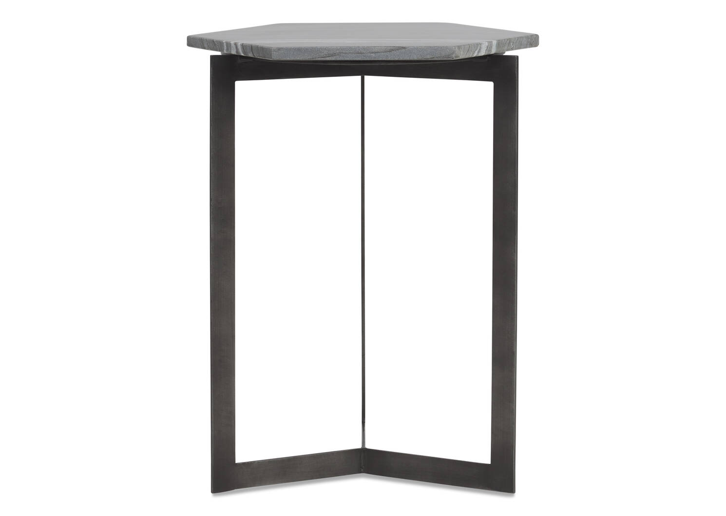 Emilia Accent Table -Link Grey