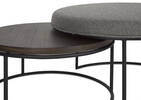 Ernest Nesting Ottoman Table -Macy Cola
