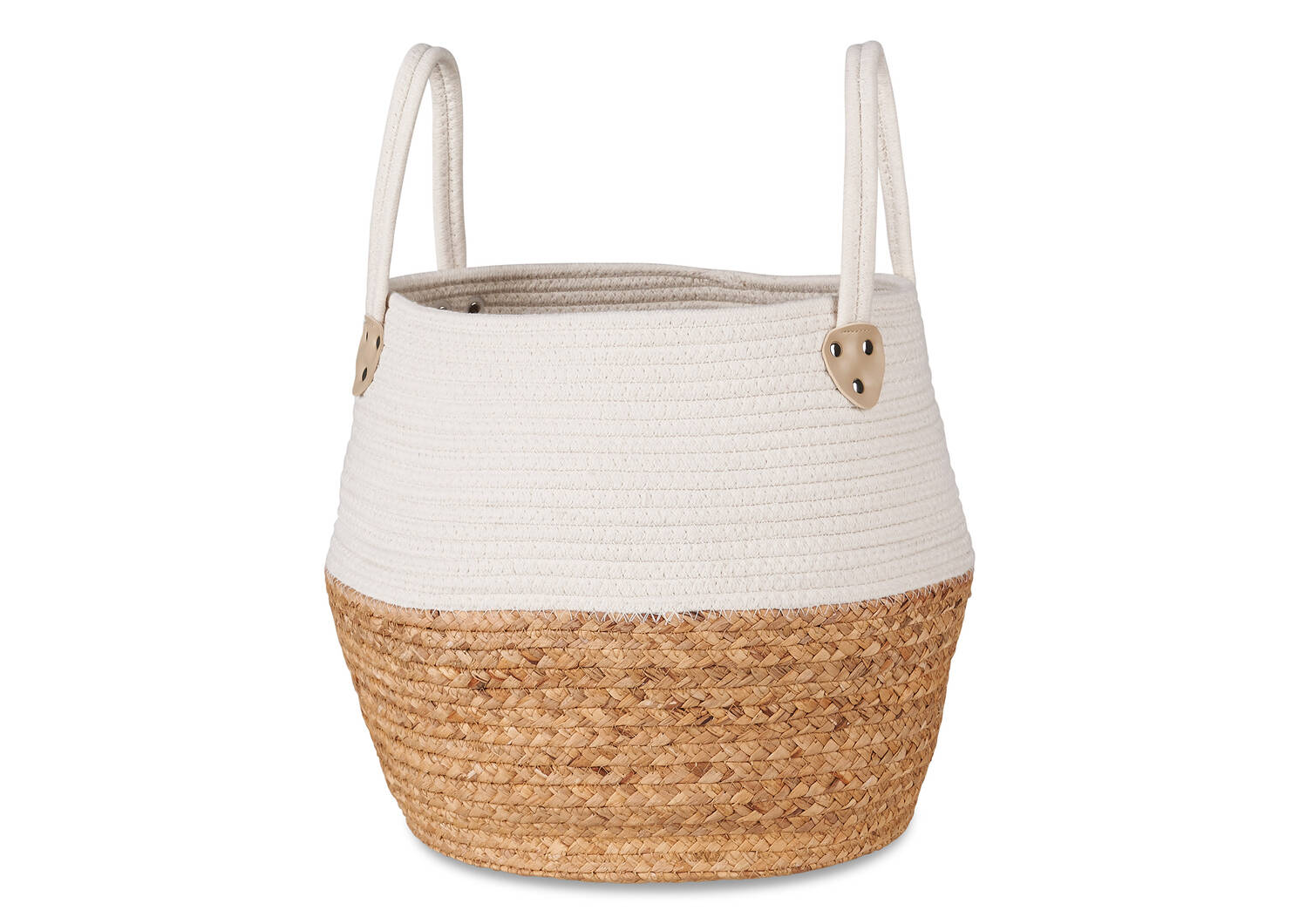 Grand panier Constanza naturel