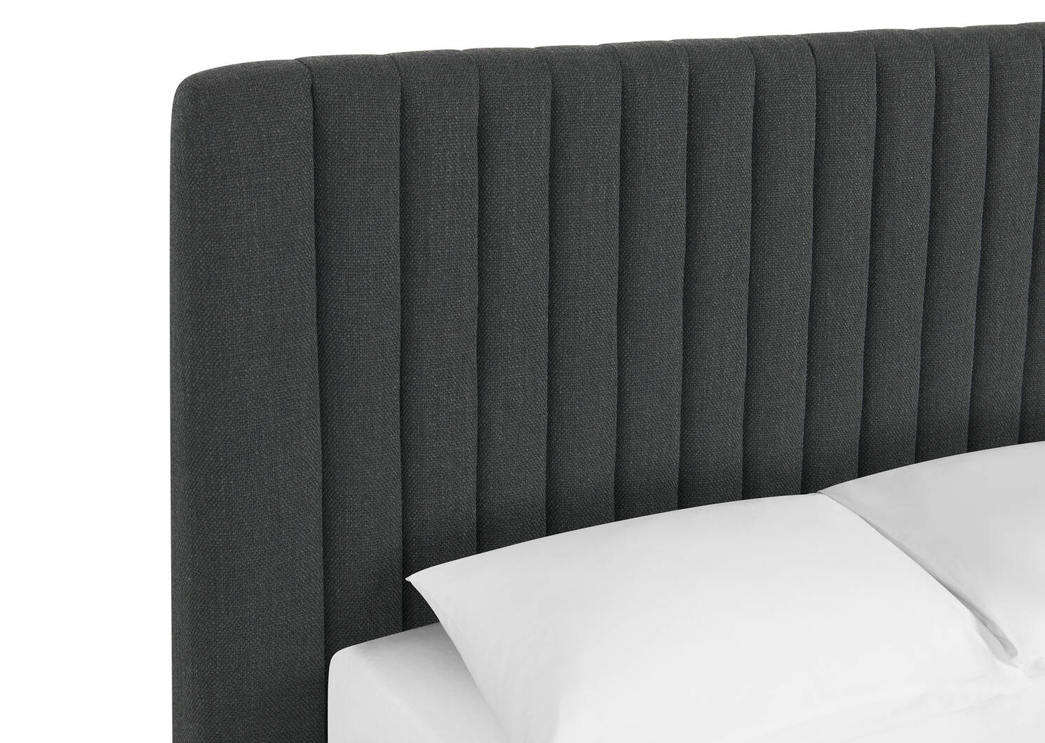 Abbott Bed -Easton Charcoal, QUEEN