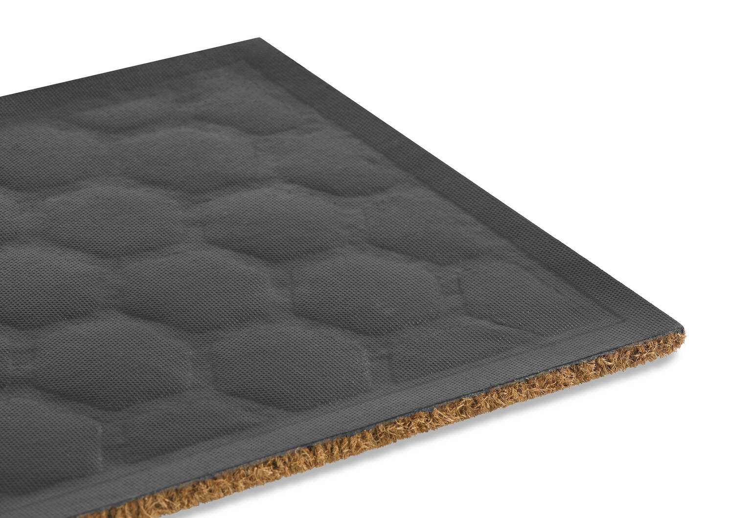 Paillasson en relief Honeycomb naturel