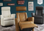 Fauteuil inc. cuir Belvedere-Tre brun cl