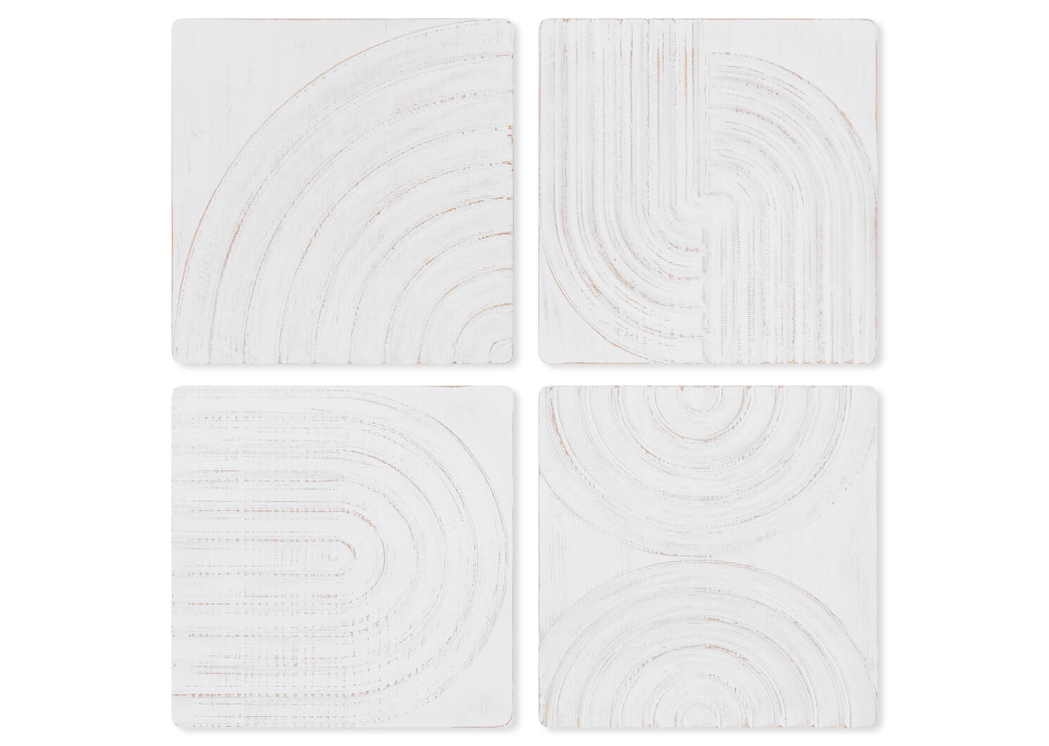Brohm Wood Panel I White