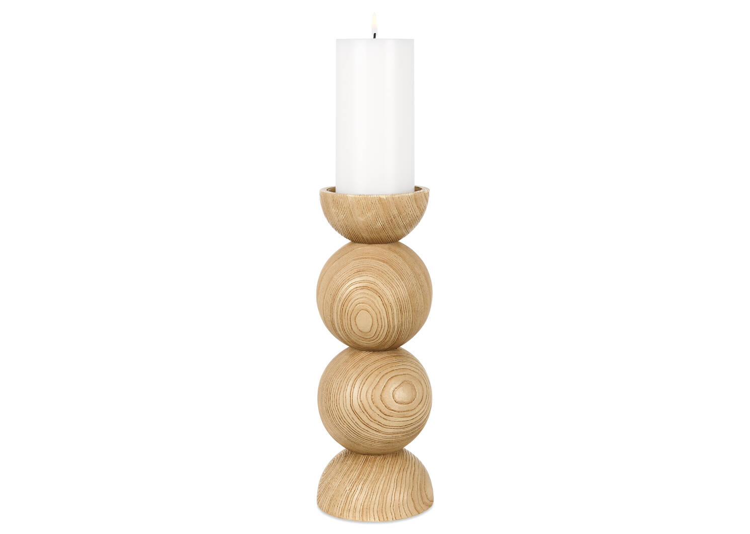 Algo Candle Holder Tall Natural
