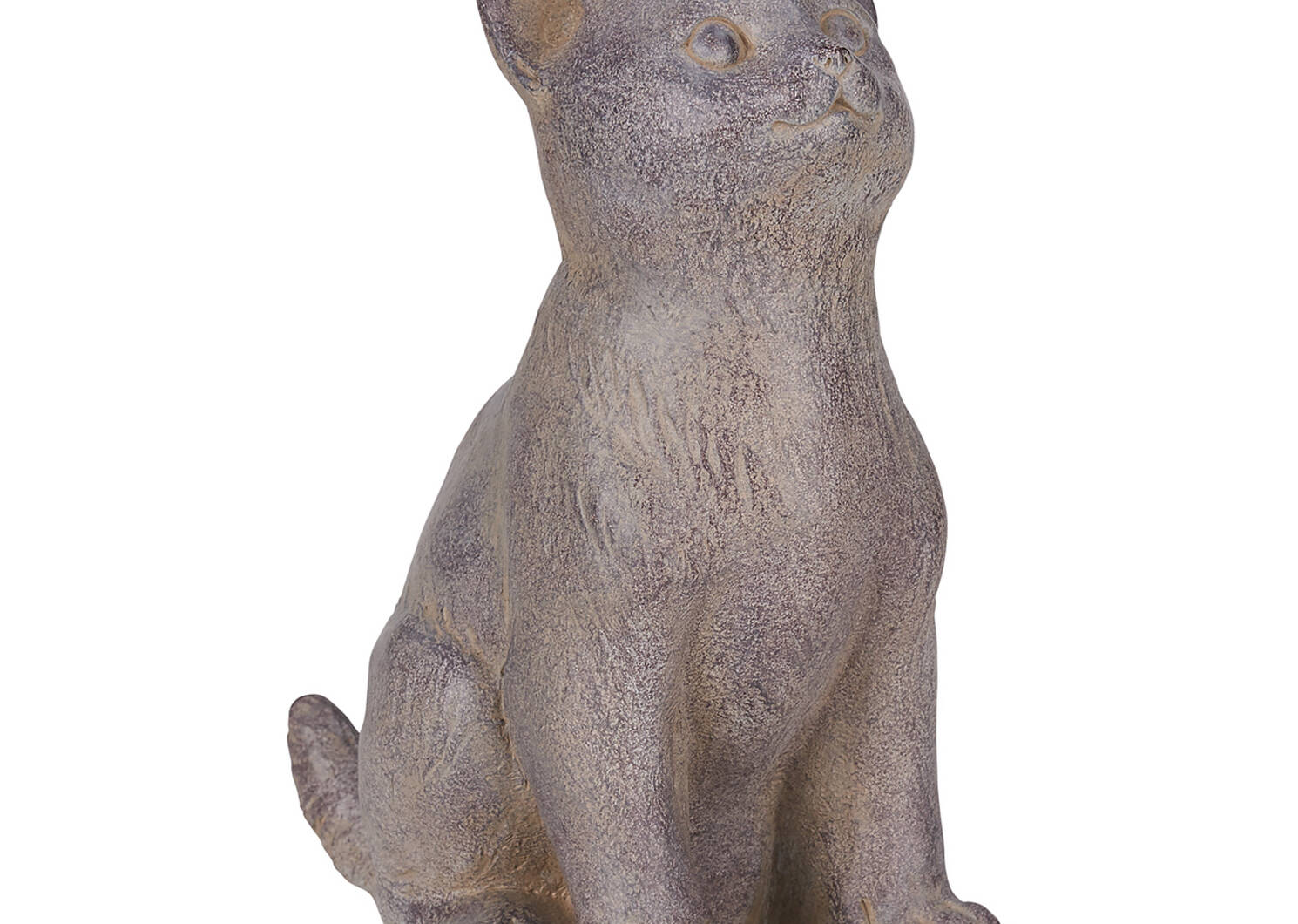 Kitten Garden Sculpture - Cobble