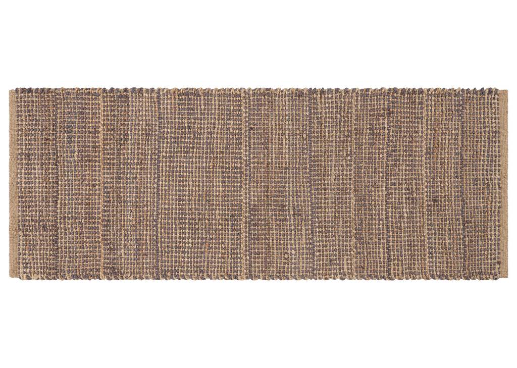Novak Jute Runner 30x84 Natural/Grey