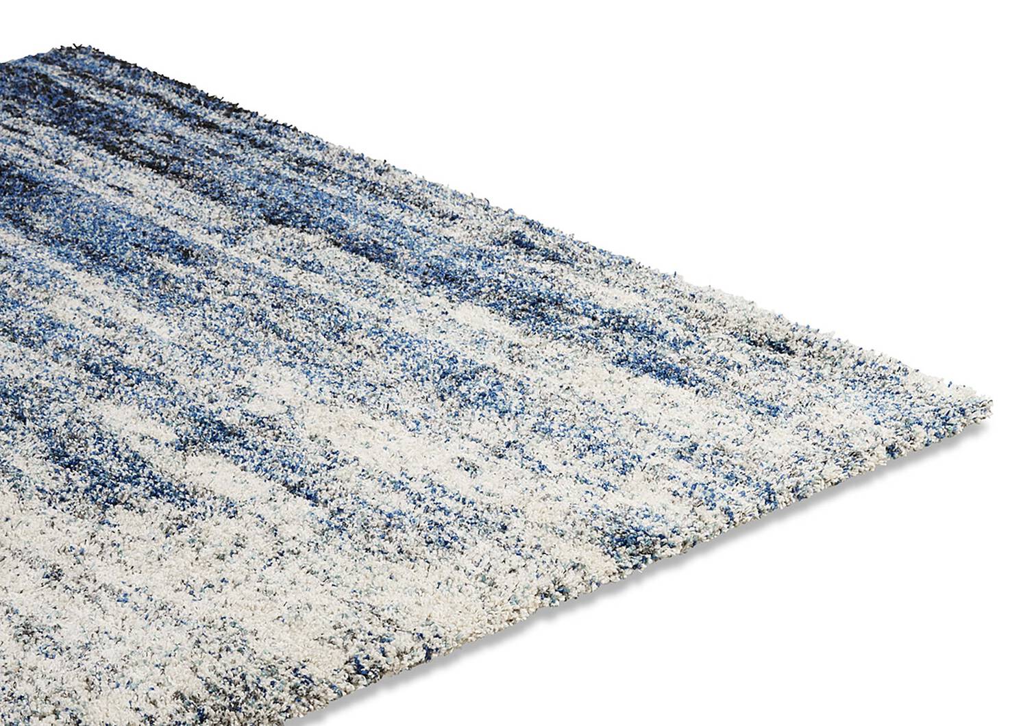 Tapis Levine 94x133 bleu