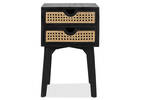 Table de chevet Chilco -Portica charbon