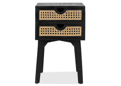 Table de chevet Chilco -Portica charbon
