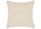 Monaro Cotton Pillow 20x20 Ivory/Blk