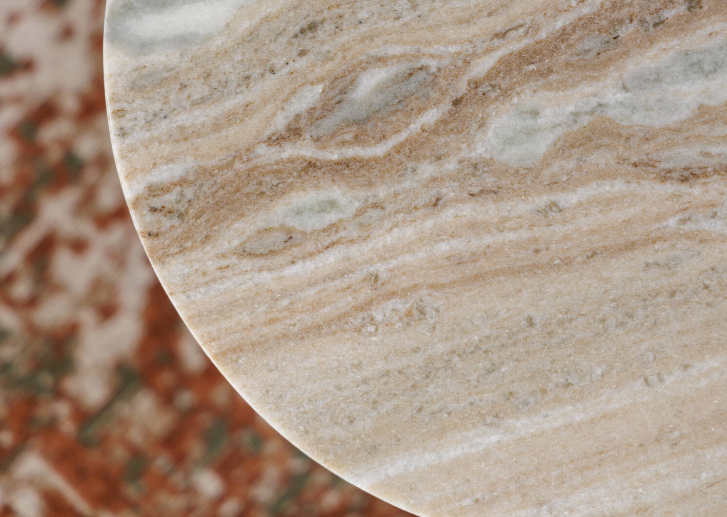 Aly Velji Marble Accent Table
