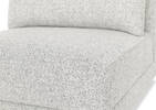 Fauteuil mod. sans acc. Mila -Sela gris