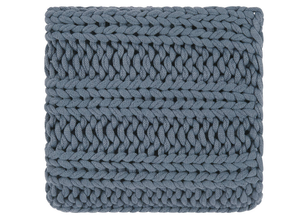 Jeté Corrigan bleu mer