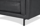 Fauteuil en cuir Renfrew -Alder gris
