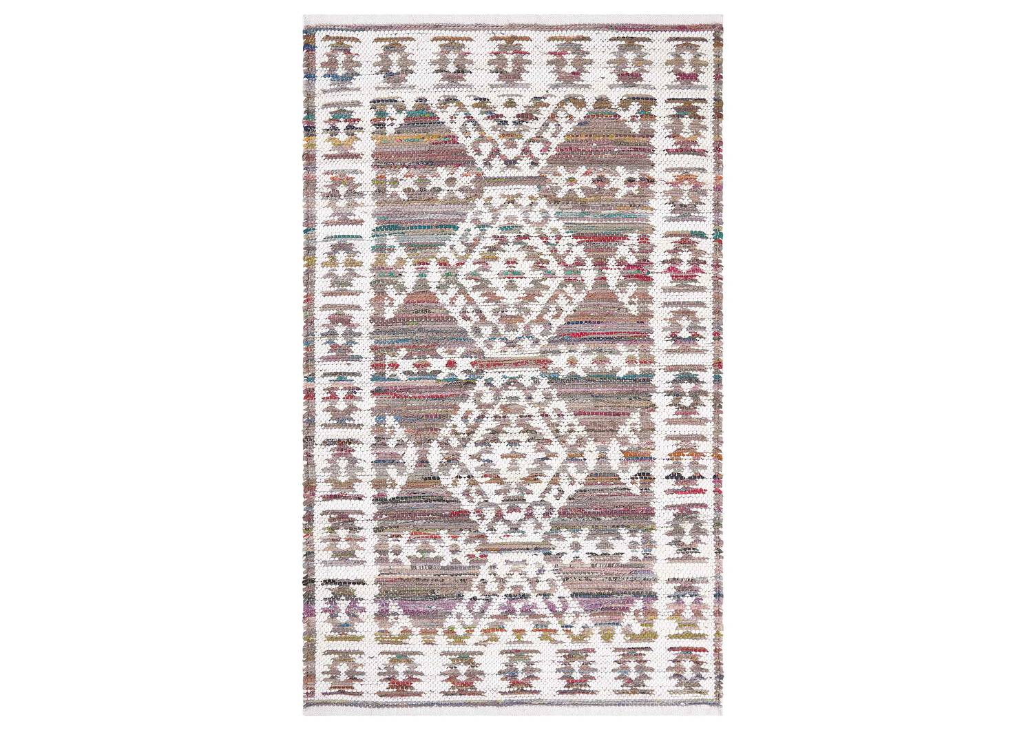 Marchant Accent Rug - Blush/White