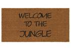 Welcome to the Jungle Doormat Natural