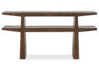 Percival Console Table -Lawson Umber