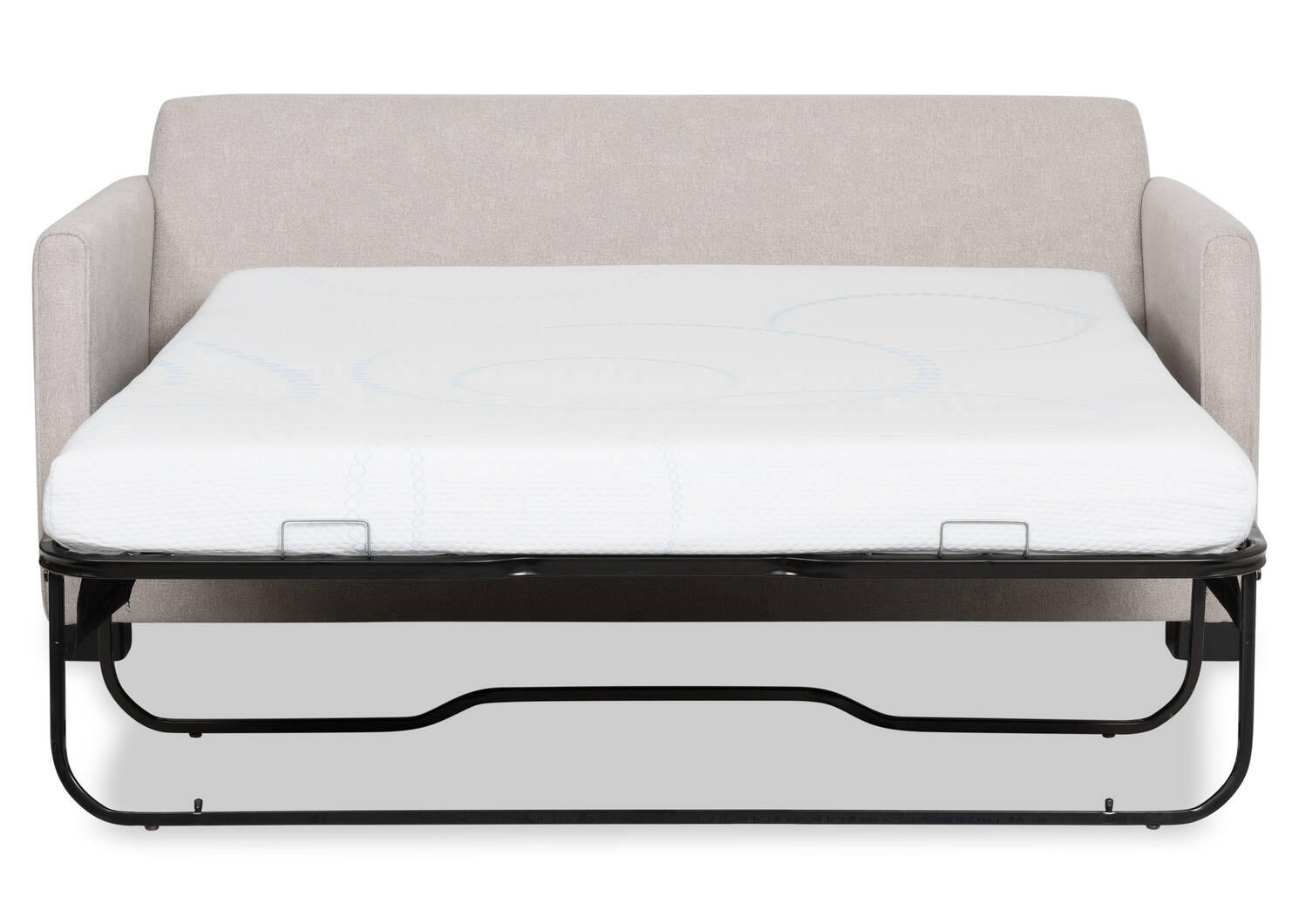 Azure Sofa w/ Queen Bed -Aiden Platinum